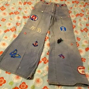 Vintage Liberty's Scene Jean Bell Bottoms